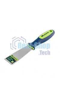 Шпательная лопатка из нержавеющей стали Сибртех, 40 мм, 2-комп. ручка