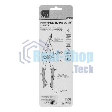 Ножницы по металлу Сибртех, 250 мм, левый рез, сталь С55,двухкомпонентные рукоятки