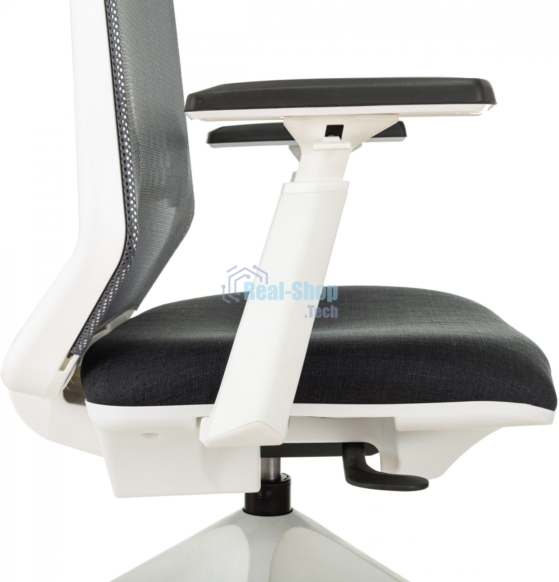 Кресло офисное Бюрократ MC-W611NL серый TW-04 38-417 сетка/ткань, крестов. 4-луч. пластик пластик