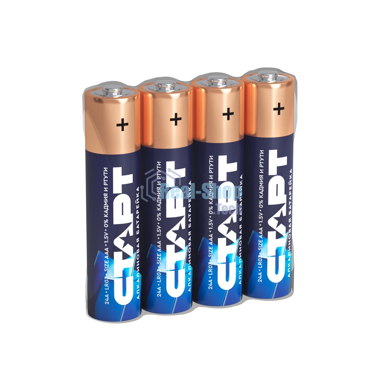 Батарейки СТАРТ LR03-SH4 40/720 (4 шт)