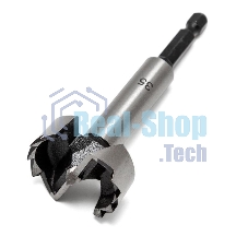 Сверло Форстнера по дереву, 25мм, цилиндрический хвостовик Kranz