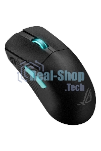Мышь беспроводная/проводная ASUS ROG Harpe Ace Aim Lab Edition черный, 36000 dpi, радиоканал, Bluetooth, USB, кнопки - 5