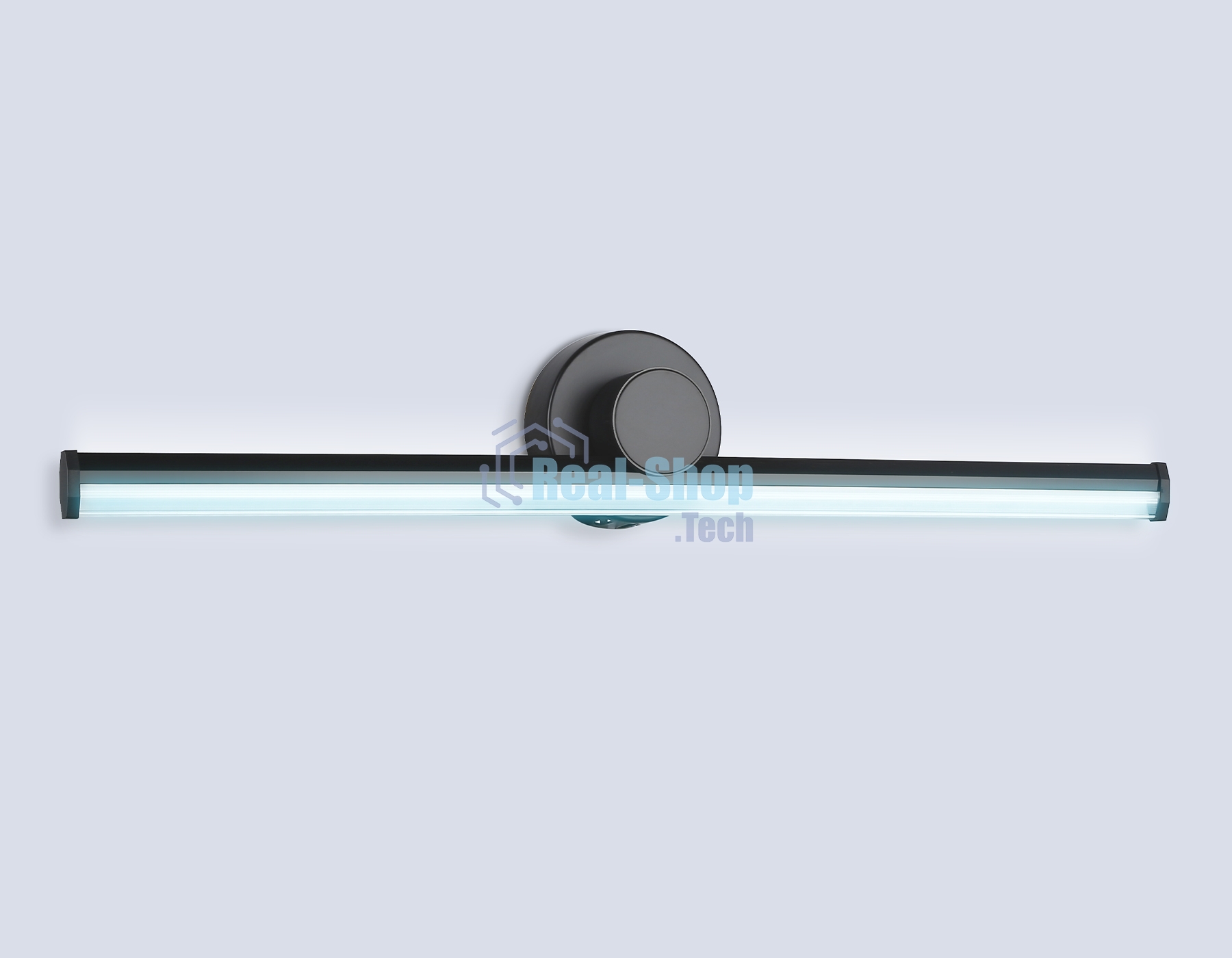 Светильник Ambrella light FL6102 BK черный 14W 3000K-6400K 605*100*60