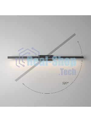 40157/LED / Светильник настенный светодиодный Rino черный
