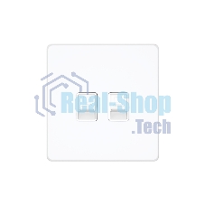 Systeme Electric Systeme Infinity Арктический лед Розетка информационная RJ-45 кат.5e 2-я