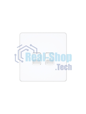 Systeme Electric Systeme Infinity Арктический лед Розетка информационная RJ-45 кат.5e 2-я