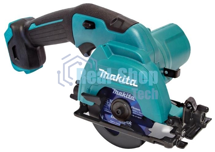 Пила циркулярная Makita HS301DWAE10.8В 2х2А·ч Li-ion 1500об\м диск-ф85мм рез-25.5мм 1.6кг чем