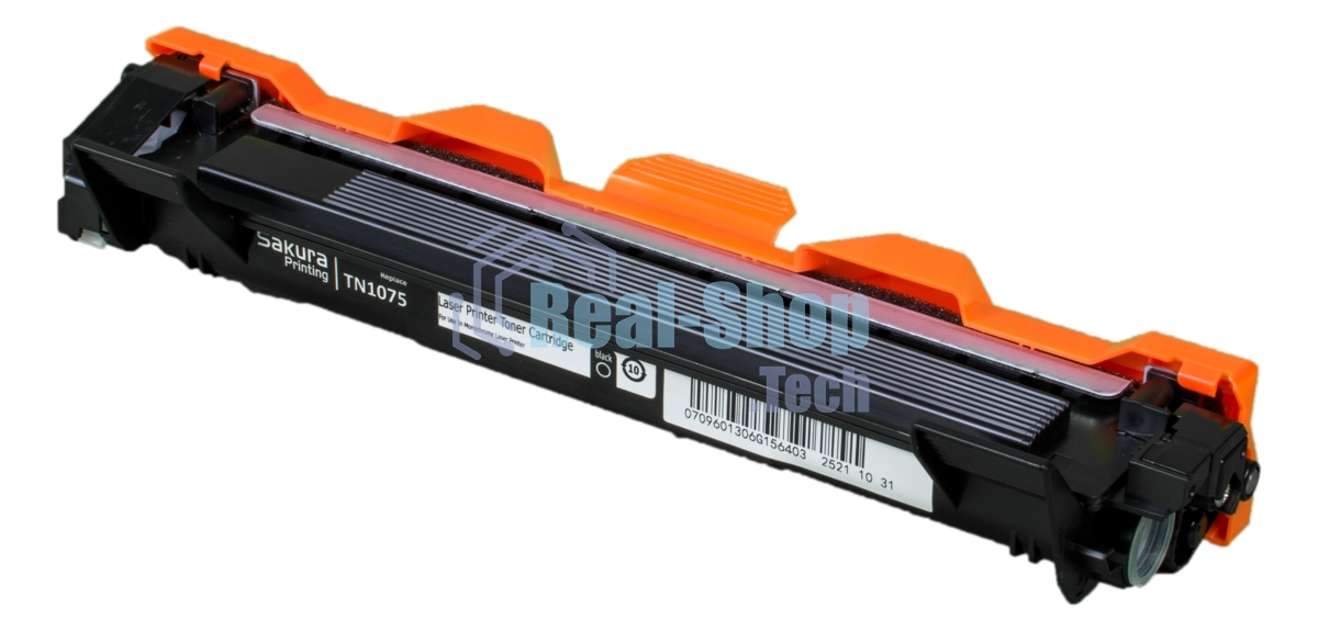 Картридж лазерный Sakura TN1000/1030/1050/1060/1075 для Brother HL-1110/1112/1510/1512/1810/1815, 1500 к.