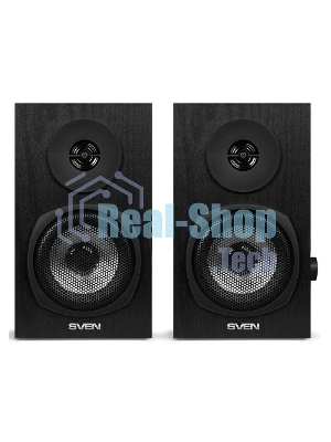 Акустическая система SVEN SPS-575 2.0 черный 6Вт