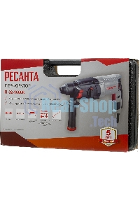 Перфоратор Ресанта П-32-1000К патрон:SDS-plus уд.:5.2Дж 1000Вт (кейс в комплекте)
