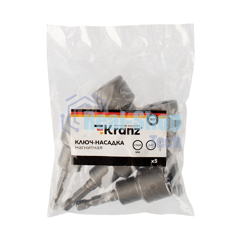 Ключ-насадка Kranz 17х65 мм, 1/4