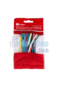 Набор трубок термоусадочных ТУТ 1/0.5; 1.5/0.75; 2/1; 2.5/1.25; 3/1.5 (6 цветов по 5шт 100мм) PROxima EKF tut-n-2-r