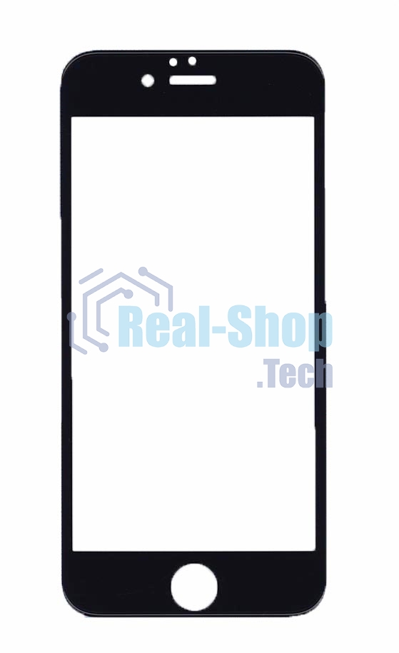 Защитное стекло 4D для Apple iPhone 6/6S черный