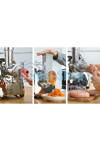 Мясорубка электрическая Bosch MFW67440 2000Вт черный/серебристый