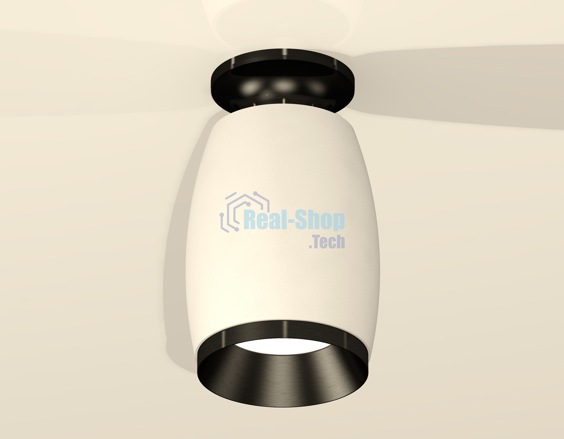 Светильник Ambrella Light XS1122041 SWH/PBK белый песок/черный полированный MR16 GU5.3 (N6902, C1122, N7031)