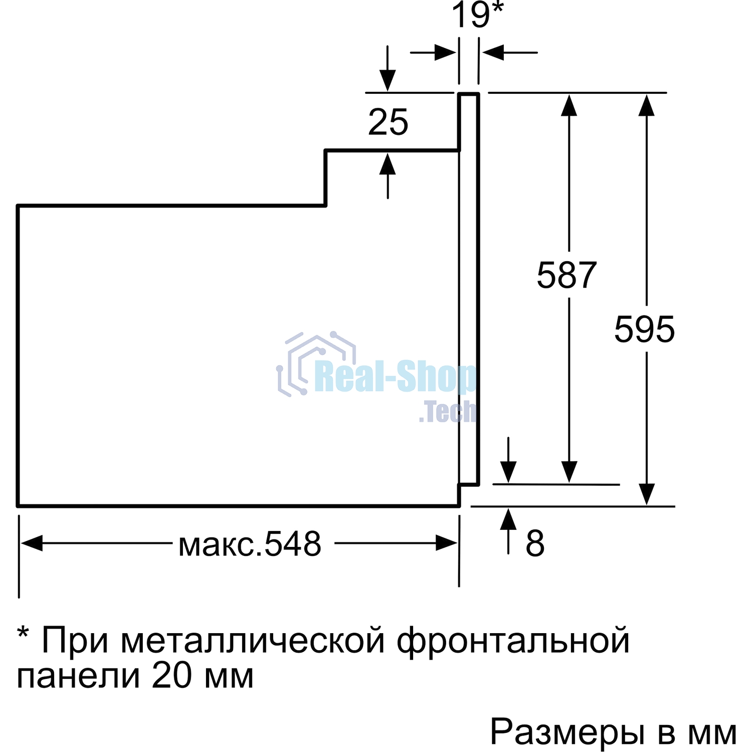 Духовой шкаф электрический Bosch HBF011BR0T нержавеющая сталь