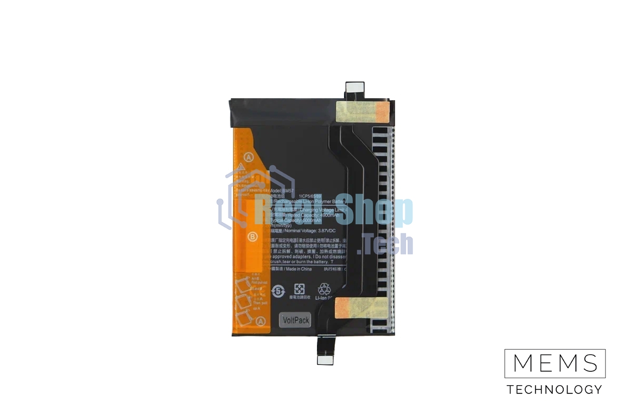 Аккумулятор (батарея) для Xiaomi Redmi Note 10 Pro 5G, Poco X3 GT (BM57) 5000mAh VoltPack