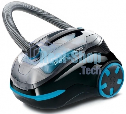 Пылесос Thomas DryBOX черный/синий, 300/1700Вт, уборка сухая, пылесборник контейнер 2.1 л