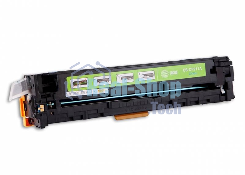 Картридж лазерный Cactus CS-CF211A голубой (1800 стр.) для HP LaserJet Pro 200 M251/M276