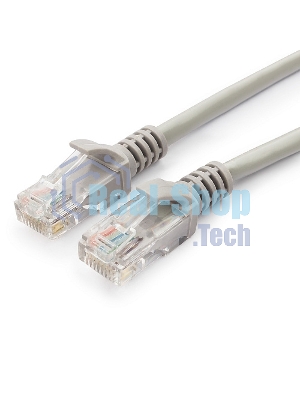 Патч-корд UTP Cablexpert cat.5e, 2м, литой, многожильный, серый