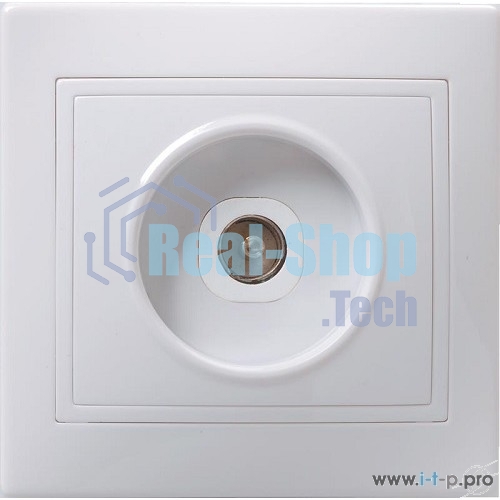 Розетка Iek EAK10-K01-DM РТВ10-КБ 1местн. телевиз. КВАРТА (белый)