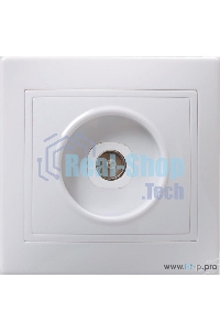 Розетка Iek EAK10-K01-DM РТВ10-КБ 1местн. телевиз. КВАРТА (белый)