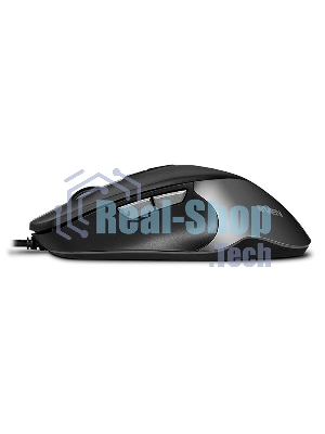 Мышь проводная SVEN RX-G970 черный, 4000 dpi, USB, кнопки - 7