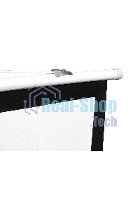 Экран 150x150 см TriScreen 1:1 напольный рулонный белый84' Matt White (MW), черный корпус