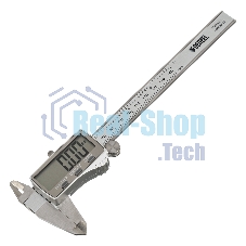 Штангенциркуль Denzel 150 мм, электронный, большой дисплей, с глубиномером