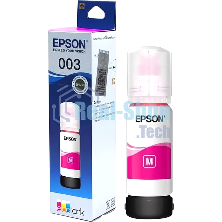 Чернила Epson C13T00V398 пурпурный (65 мл) для L11050, L1110, L1210, L3101, L3110, L3156, L3210, L3215, L3216, L3250, L3256, L3258, L3260, L3550, L3556, L5290