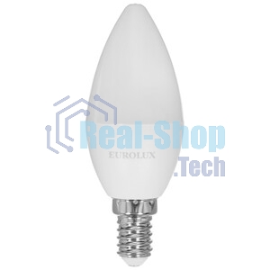 Лампа светодиодная EUROLUX LL-E-C37-5W-230-2