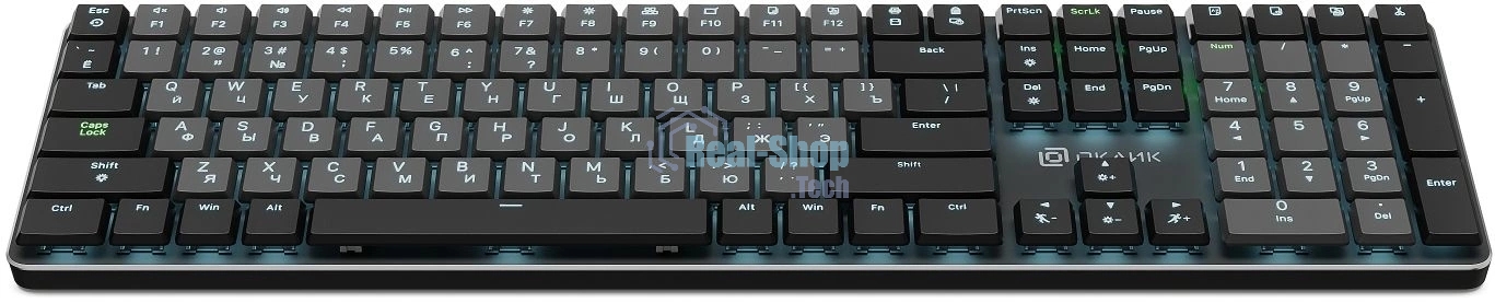 Клавиатура Oklick K953X проводная, USB Type-A, чёрный