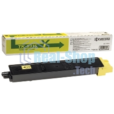 Картридж лазерный Kyocera TK-8315Y (1T02MVANL0) желтый для TASKalfa 2550ci 6000 стр.