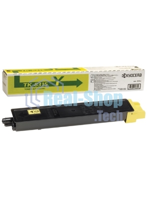 Картридж лазерный Kyocera TK-8315Y (1T02MVANL0) желтый для TASKalfa 2550ci 6000 стр.