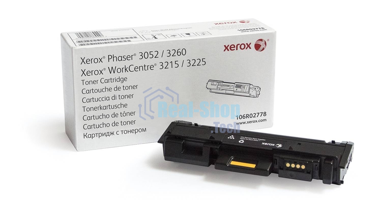 Картридж лазерный Xerox 106R02778 черный для Xerox Ph 3052/3260/WC 3215/3225 3000 стр.(Channels)