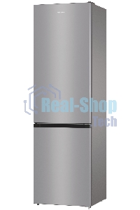 Холодильник Gorenje NRK6201PS4 серебристый металлик двухкамерный 235/96л морозилка снизу, No Frost