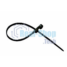 Хомут-стяжкa нейлоновая под винт Rexant 150x3,6 мм, черная, упаковка 100 шт.