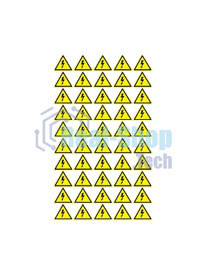 Наклейка знак электробезопасности Rexant 