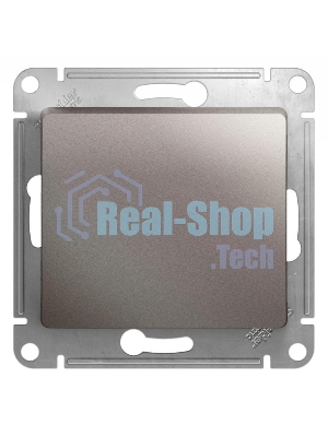 Механизм выключателя 1-кл. СП Glossa сх. 1 10А IP20 10AX платина SchE GSL001211