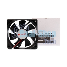 Вентилятор для корпуса Rexant RХ 12025MS 12 VDC черный, 120 мм, 2200 об/мин, 35 дБ, 2 pin