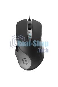 Мышь проводная SVEN RX-G970 черный, 4000 dpi, USB, кнопки - 7