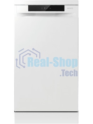 Посудомоечная машина, Gorenje GS531E10W, белая с черным, 44.8 см, 9 компл., 47 дБ, класс A++