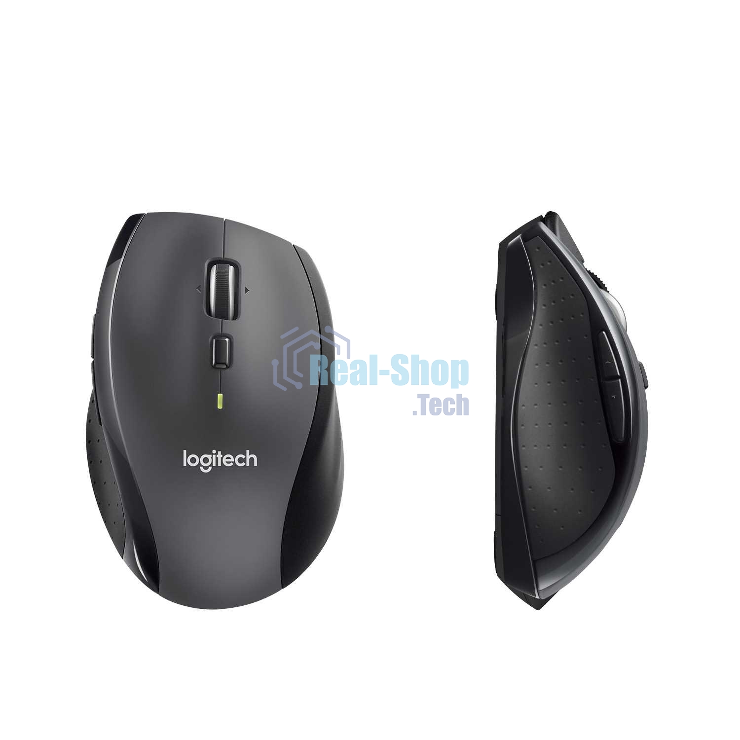 Мышь беспроводная Logitech M705 черный, 1000 dpi, радиоканал, USB, кнопки - 7