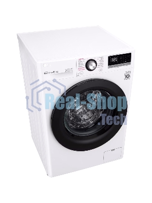 Стиральная машина LG TW4V3RS6W белый, загрузка фронтальная 10,5 кг, 1400 об/мин., класс: А