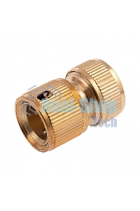 Соединитель латунный быстросъемный для шланга Palisad 1/2