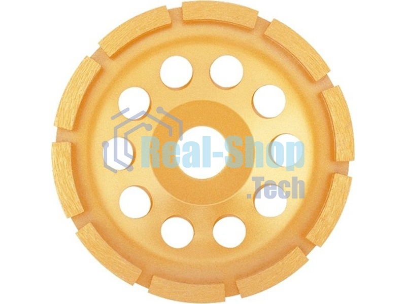 Чашка алмазная Matrix зачистная, 125 мм, однорядная