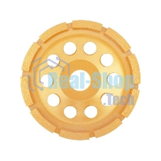 Чашка алмазная Matrix зачистная, 125 мм, однорядная