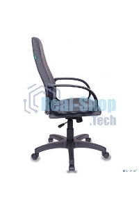 Кресло руководителя Бюрократ CH-808AXSN/Grey темно-серый 10-128 ткань, крестовина пластиковая