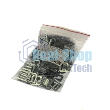 Кляймер Сибртех №4 оцинкованный с гвоздями, 100шт