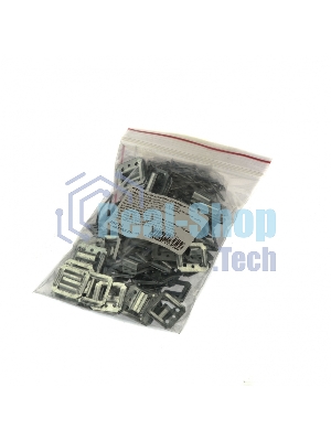 Кляймер Сибртех №4 оцинкованный с гвоздями, 100шт